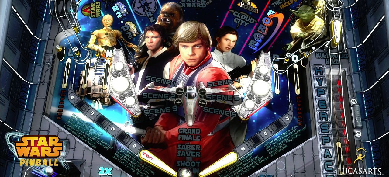 Star Wars Pinball (Geschicklichkeit) von Zen Studios Star Wars Pinball (Geschicklichkeit) von Zen Studios