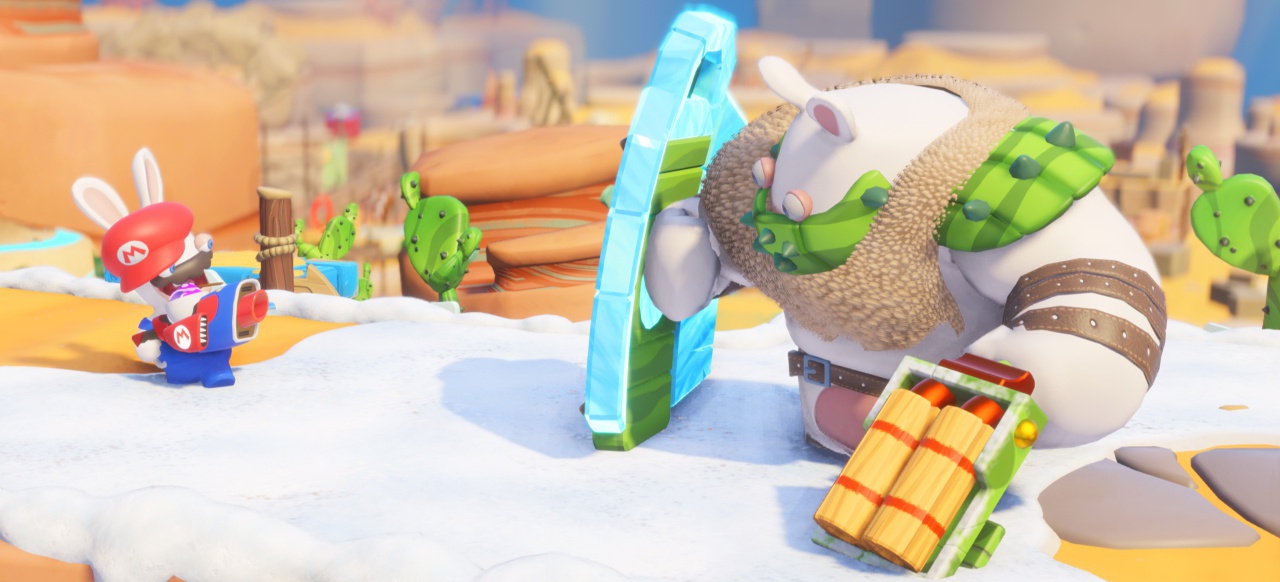 Mario + Rabbids Kingdom Battle (Strategie) von Ubisoft Mario + Rabbids Kingdom Battle (Strategie) von Ubisoft