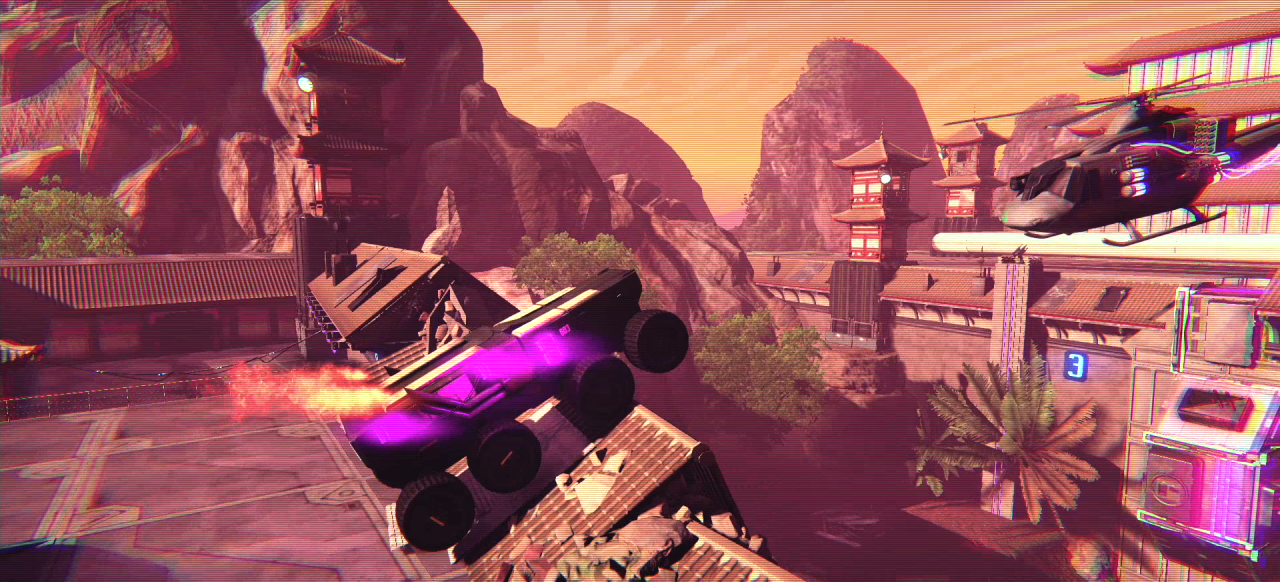 Trials of the Blood Dragon (Geschicklichkeit) von Ubisoft Trials of the Blood Dragon (Geschicklichkeit) von Ubisoft