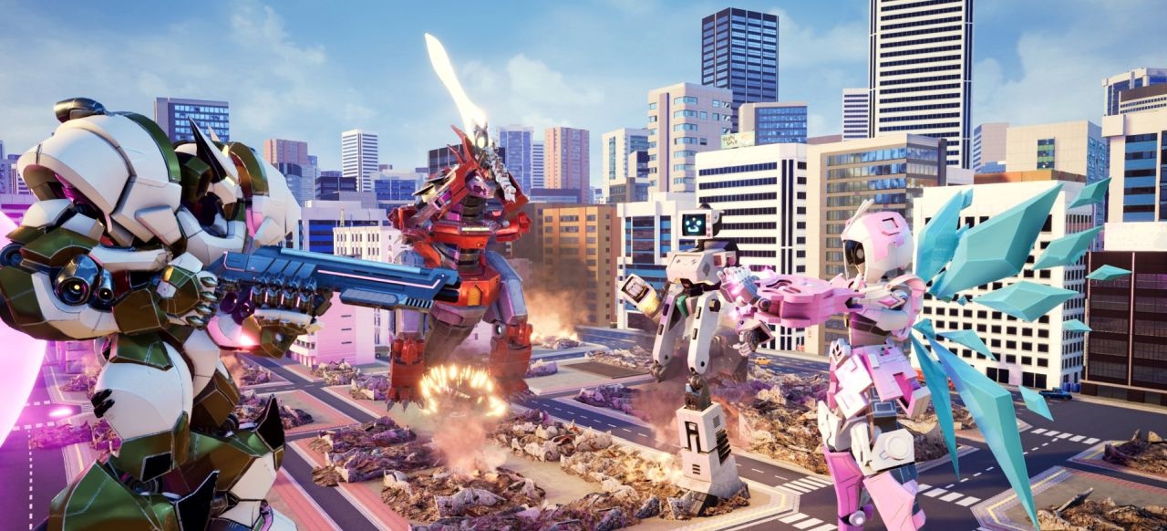 Override: Mech City Brawl (Action) von Modus Games Override: Mech City Brawl (Action) von Modus Games