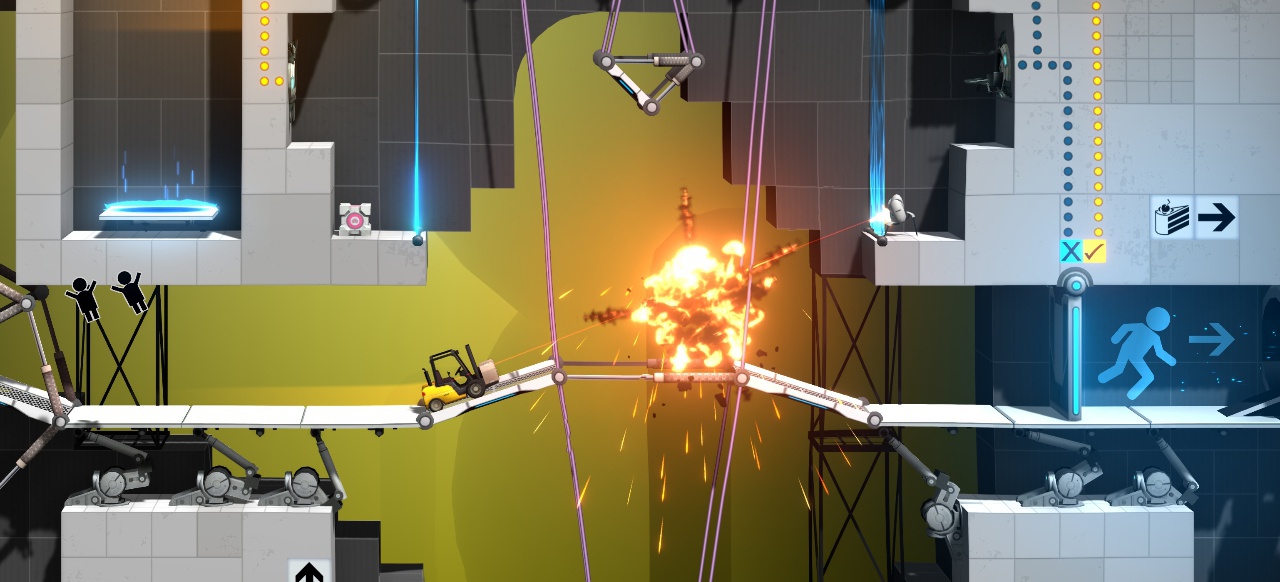 Bridge Constructor Portal (Simulation) von Headup Games Bridge Constructor Portal (Simulation) von Headup Games