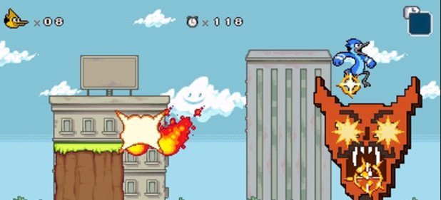 Regular Show: Mordecai and Rigby in 8-Bit Land (Geschicklichkeit) von D3 Publisher Regular Show: Mordecai and Rigby in 8-Bit Land (Geschicklichkeit) von D3 Publisher