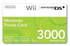 Nintendo Points Card (3000) (Wii)