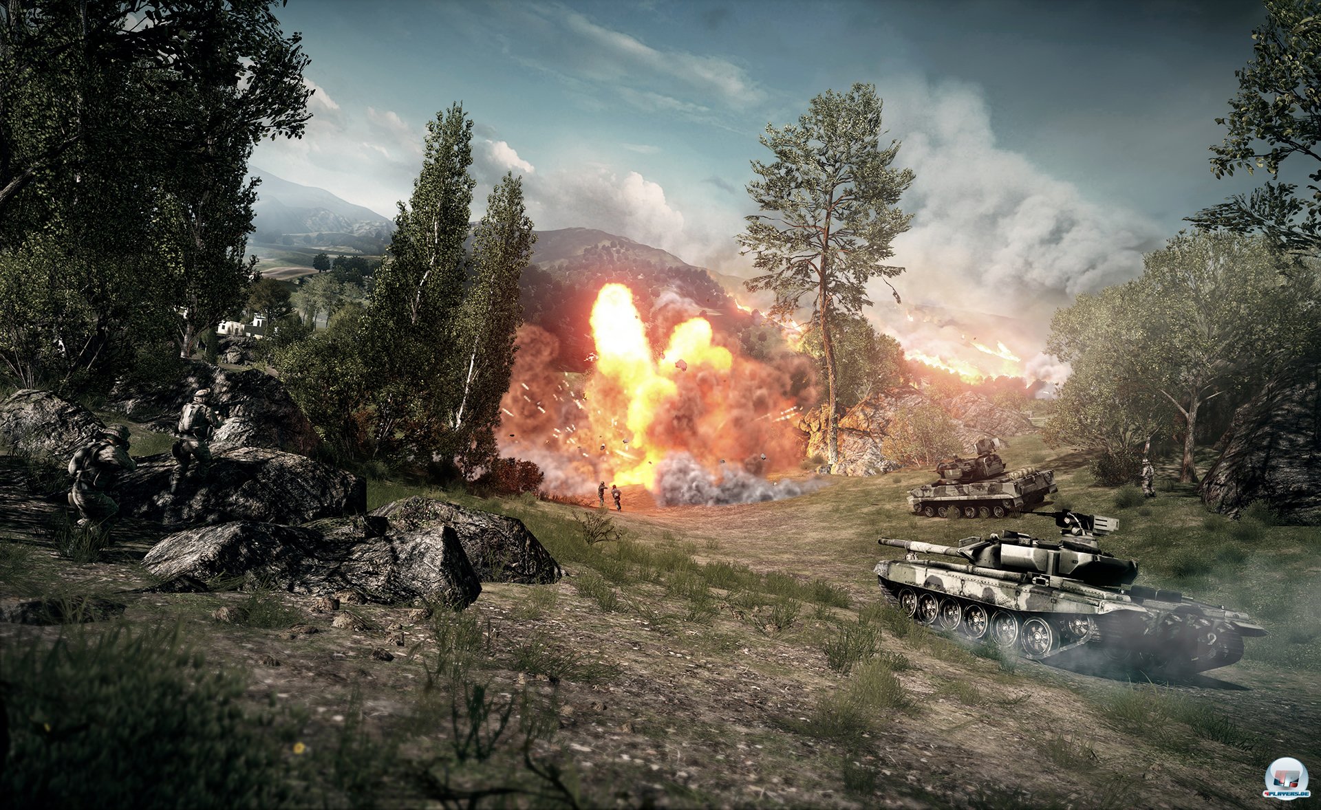 Battlefield 3 wird laut! Und es wird geht viel zu Bruch gehen.