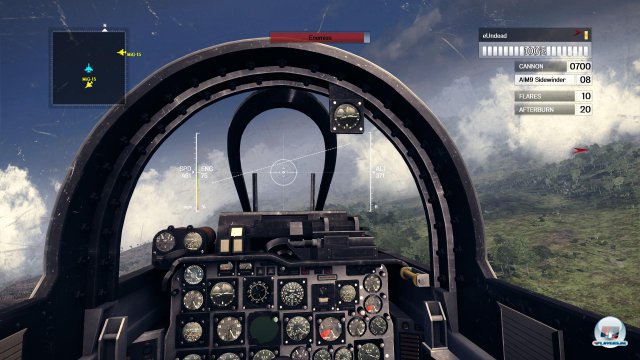 Ja, es gibt eine Cockpitperspektive. Nein, das Spiel wird dadurch nicht besser!