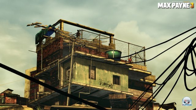 Zu den grafischen Highlights gehören die verwinkelten Favelas in Sao Paulo.