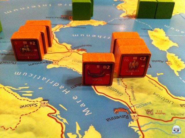 Caesar hat Italien fest im Griff. Aber das reicht nicht, für den Sieg.
