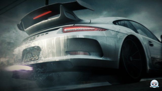 Was in vielen Rennspielen mangels Lizenz fehlt, ist hier dabei: Modelle von Porsche.