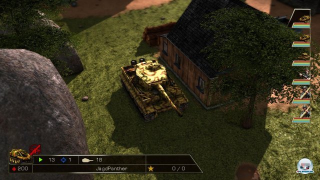 Der Tiger (im) Tank. Auch bei Legends of War ist die Raubkatze absolut tödlich. 