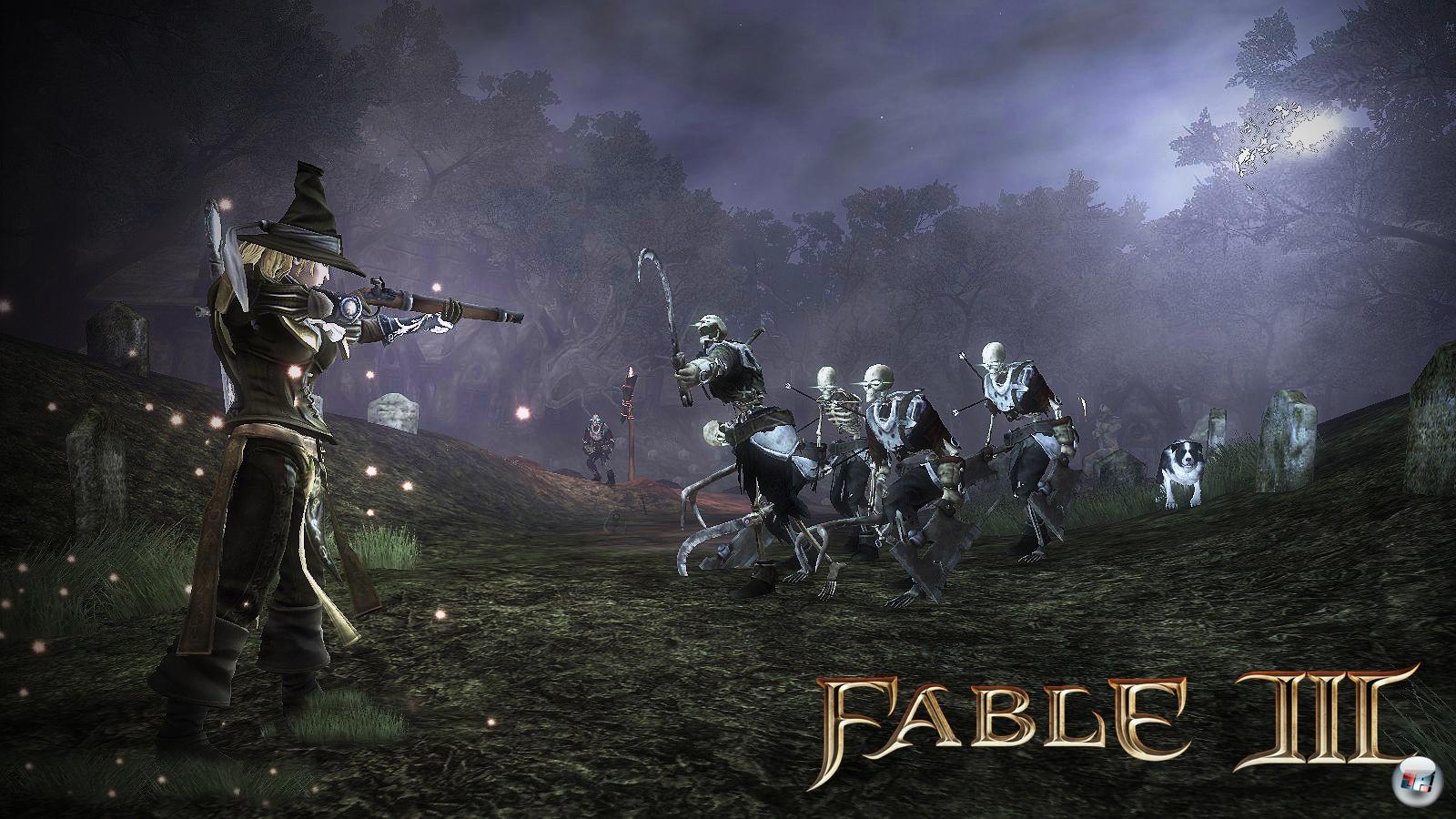 Fable III bietet als leicht zugänglicher Action-RPG-Spielplatz mit Moralentscheidungen gut inszenierte Kämpfe. 