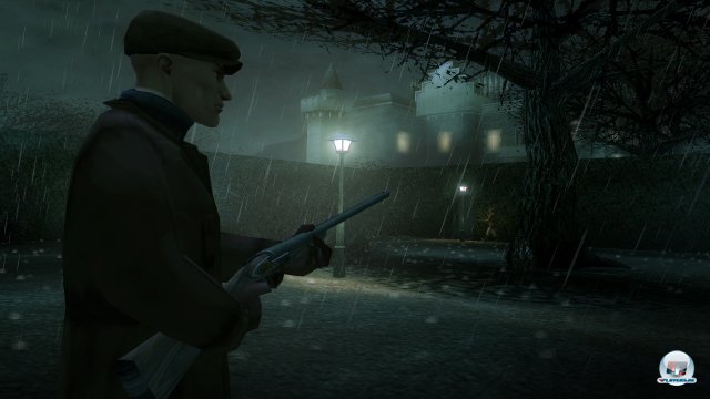 Praktisch: Eine Tarnung, die es dem Mörder erlaubt, eine Waffe zu tragen.