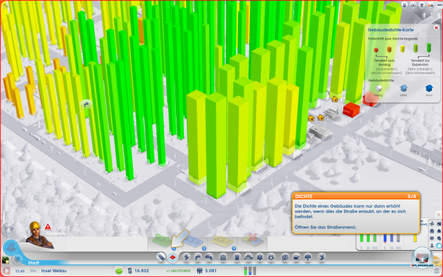 Die verständlich visualisierten Datenkarten helfen bei der Verbesserung der Stadt.