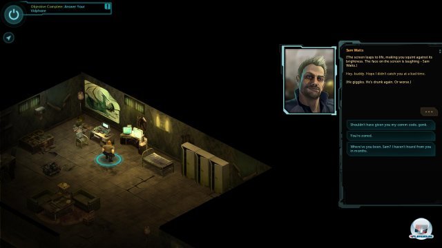 Der Star des Spiels: Die sehr gut geschriebenen Dialoge. Allerdings muss man des Englischen mächtig sein; es gibt (noch) keine Übersetzung ins Deutsche.