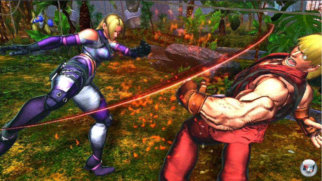 Aktuell steuern sich die Tekken-Figuren trotz ihrer bekannten Manöver noch wie Stret Fighter-Kämpfer - später soll man die Steuerung seinen Vorlieben anpassen dürfen.
