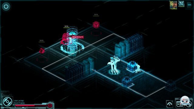 Die Matrix: Sieht bizarr aus, spielt sich aber genauso gewähnlich wie der Rest der rundentaktischen Kämpfe.