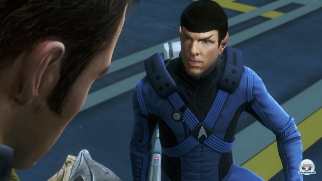 Der Spieler schlüpft in die Rolle von Spock oder Kirk.