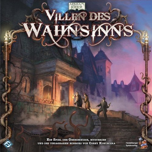 Villen das Wahnsinns (Mansions of Madness) ist für knapp 50 Euro beim Heidelberger Spielverlag erschienen.