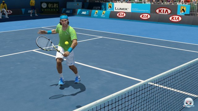 Grand Slam Tennis 2 ist Nadals Spiel: Hin- und Herlaufen stellt es am besten dar.