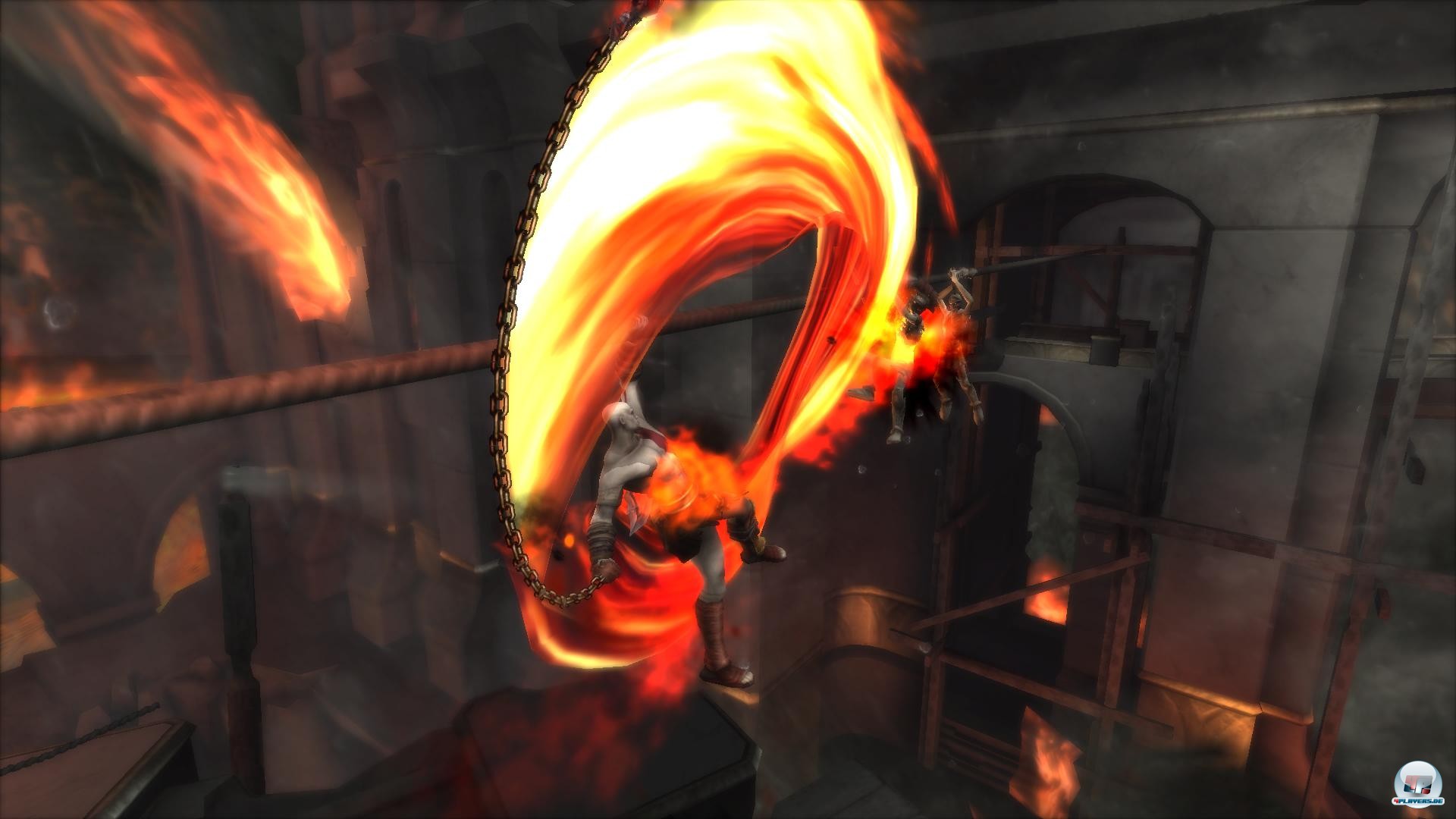 Auch in HD lässt Kratos die Fetzen fliegen!
